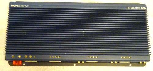 OLD SCHOOL COMPLETELY RECAPPED SOUNDSTREAM REFERENCE 705 CONTINUUM 800 WATT AMP