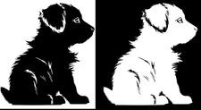Labrador Retriever Lab Puppy 2 Vinyl Decals Car Tablet Laptop Mug Window Tumbler