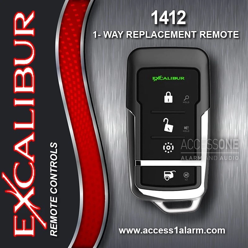 NEW Excalibur 1412 Replacement Remote Control ELVNTQD RS 375 RS