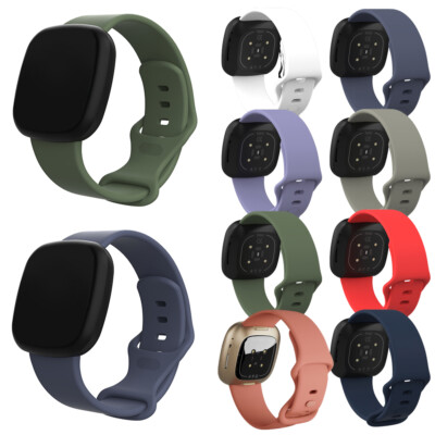 Smart Band Straps Armband Ersatz Sport Wrist Sense 2 Versa 3 4 Silikon 