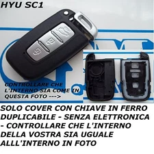 Coque Housse Clé Coquille Pour Télécommande Carte à Puce Hyundai - Lire Bien