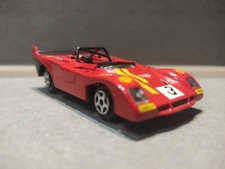 Norev Jet-Car 1/43 Scale Diecast 835 - Ferrari 008 Race Car #3 - Red
