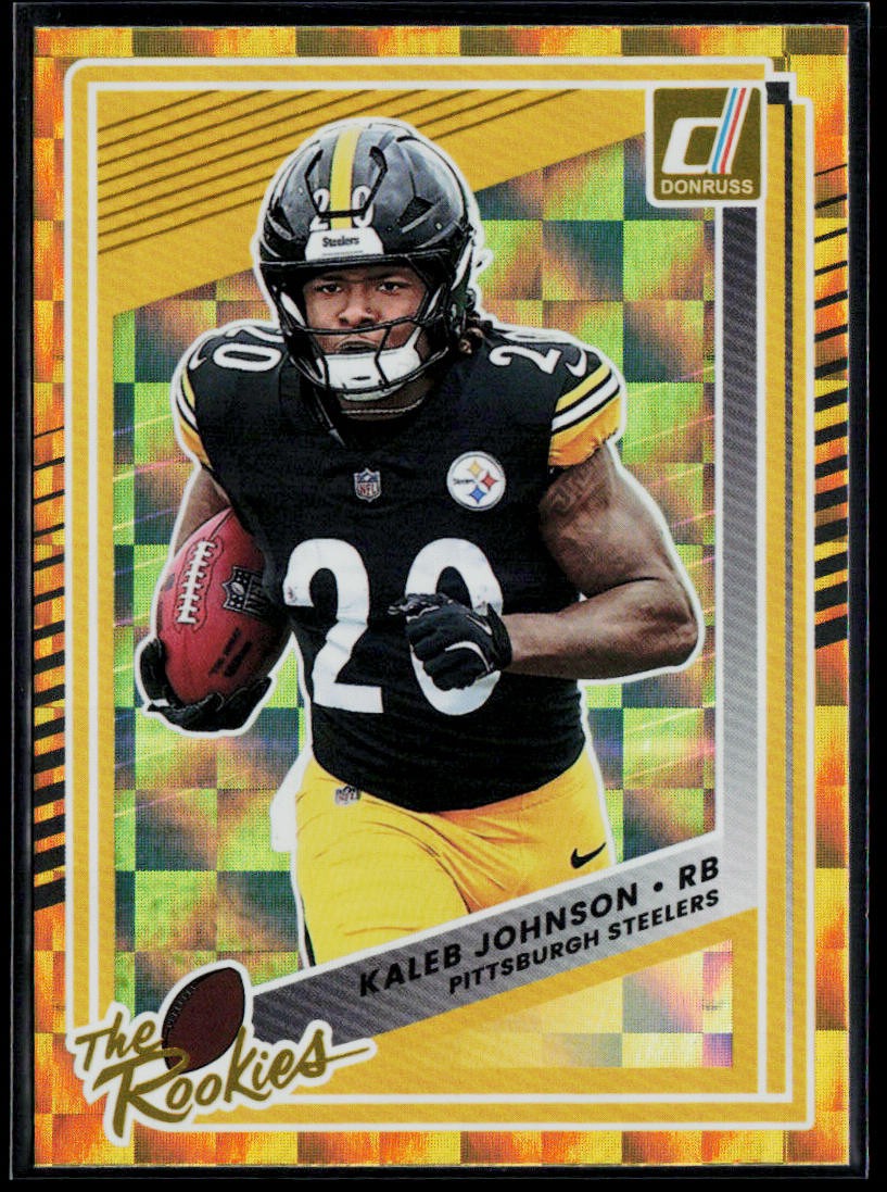 2025 Donruss #20 Kaleb Johnson The Rookies