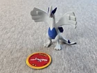Vintage 2000 Pokemon Lugia Action Figure TOMY Nintendo Toy with Pog Coin Collect