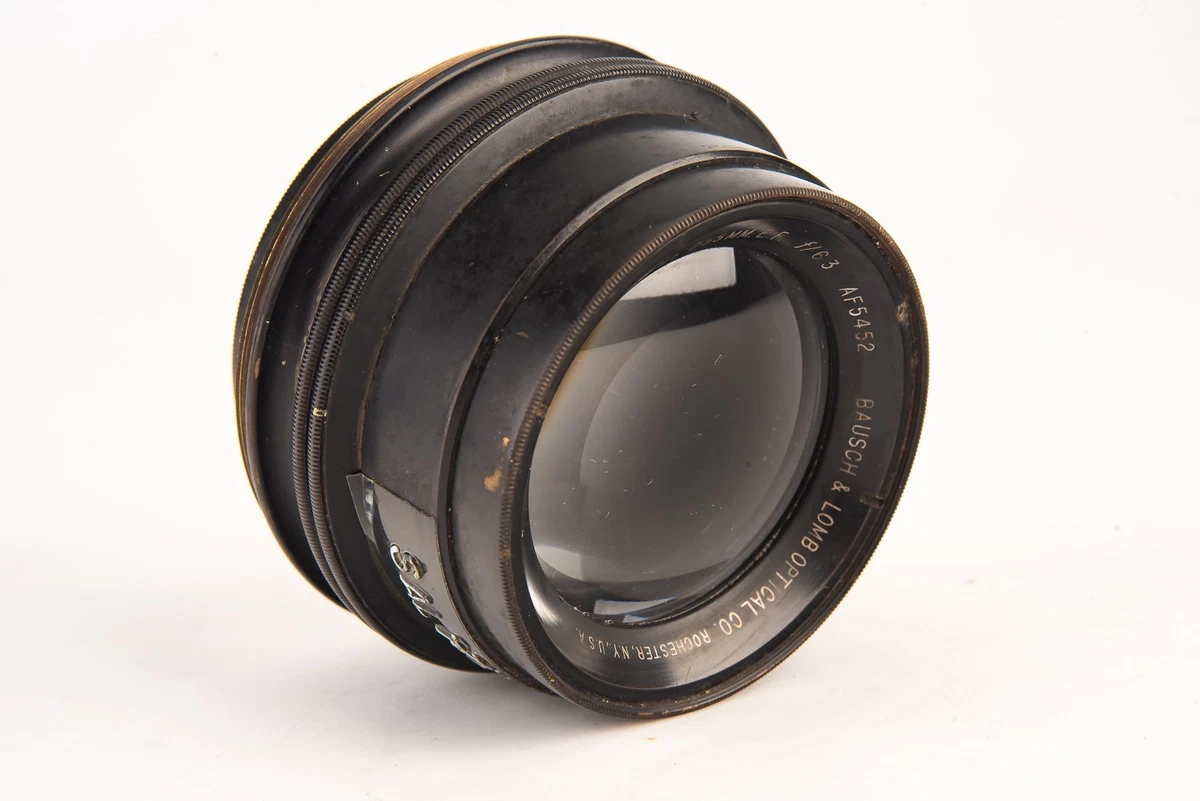 Objectif macro Bausch & Lomb Micro Tessar 72 mm F4,5 avec