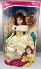 Brass Key Belle Disney Princess Beauty and the Beast Porcelain Doll Holiday