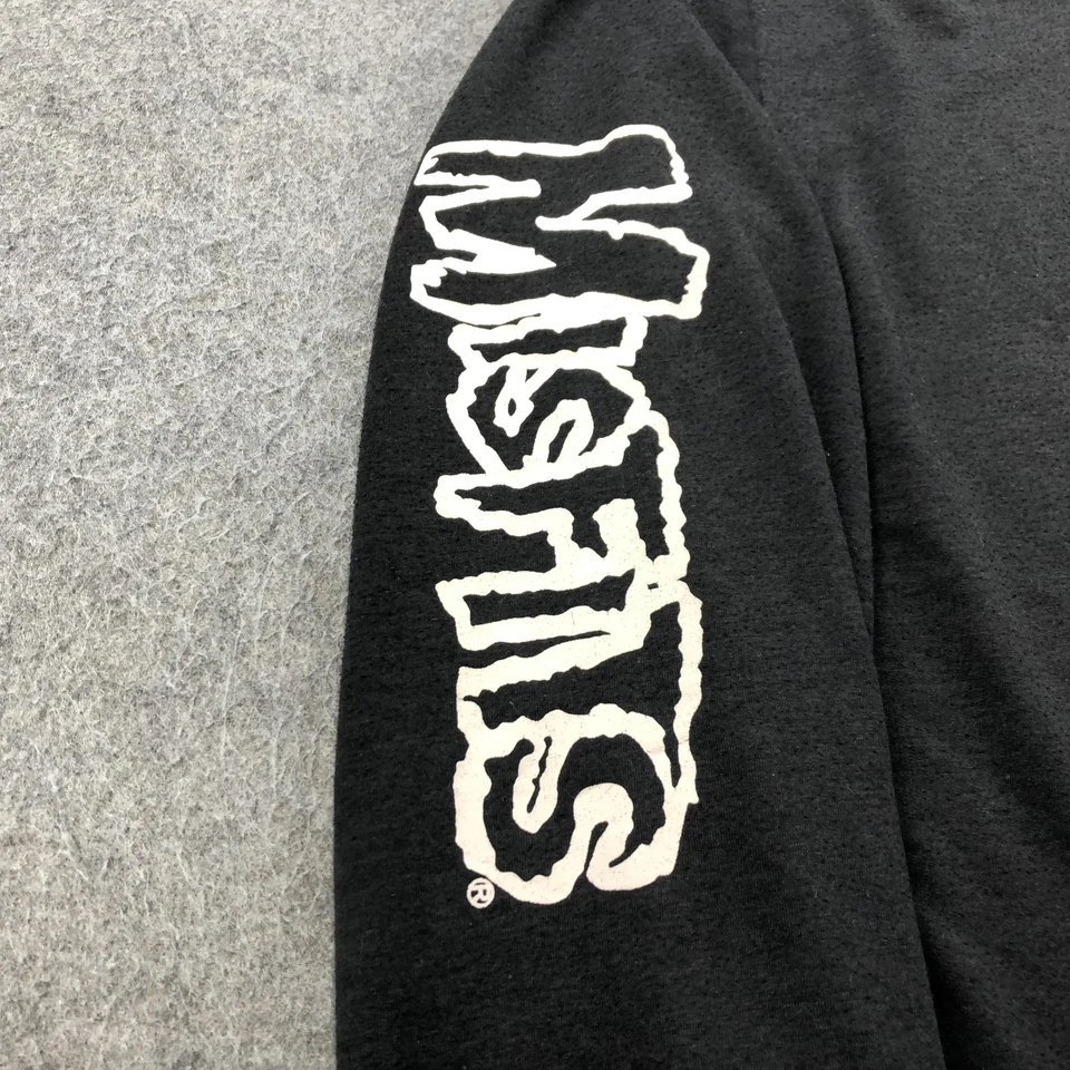 Supreme Misfits Shirt Mens XL Black Long Sleeve Punk Band Collab Made USA Cotton - Image 3 of 4