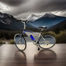 Bike/Trek 7300 Alpha Aluminum Hybrid, 20 in, blue 😉see Description for extras😉