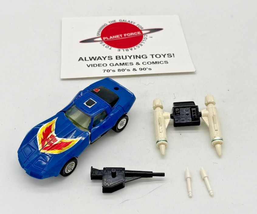 1985 Tracks Complete G1 Transformers Car Figure