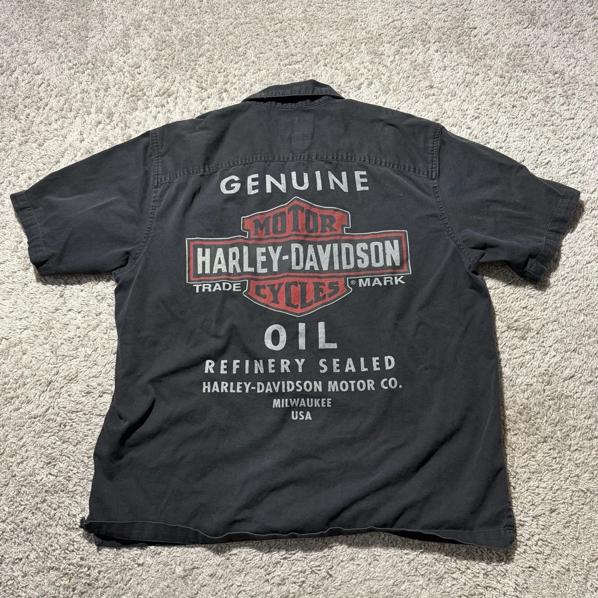 Las mejores ofertas en Camisa Harley Davidson Garage | eBay