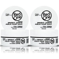 2X RedOne White Aqua Hair Gel Wax 150ml 5.07 fl oz Edge Control Braid Gel