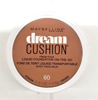 NEW Maybelline Dream Cushion Fresh Face Liquid Foundation-60 COCOA