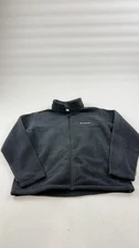 Columbia Jacket Mens XL Black Interchange Fleece Full Zip Outdoor Coat