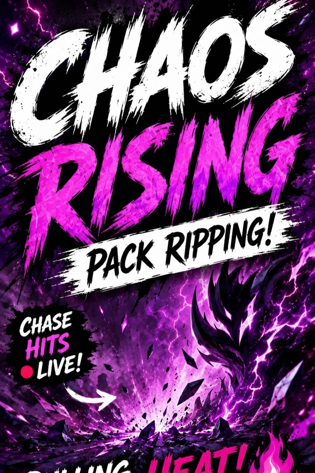 CHAOS RISING PACK OPENING! | BIG HITS OR BUST?!