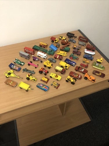 Job Lot - Vintage Die Cast Vehicles Including  Corgi , Matchbox Lesney Play Worn