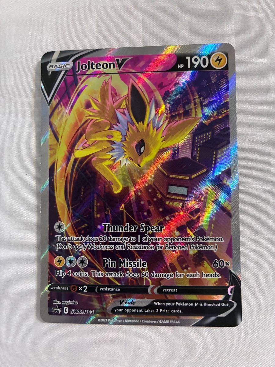 Jolteon V Pokémon TCG Cards for sale | eBay