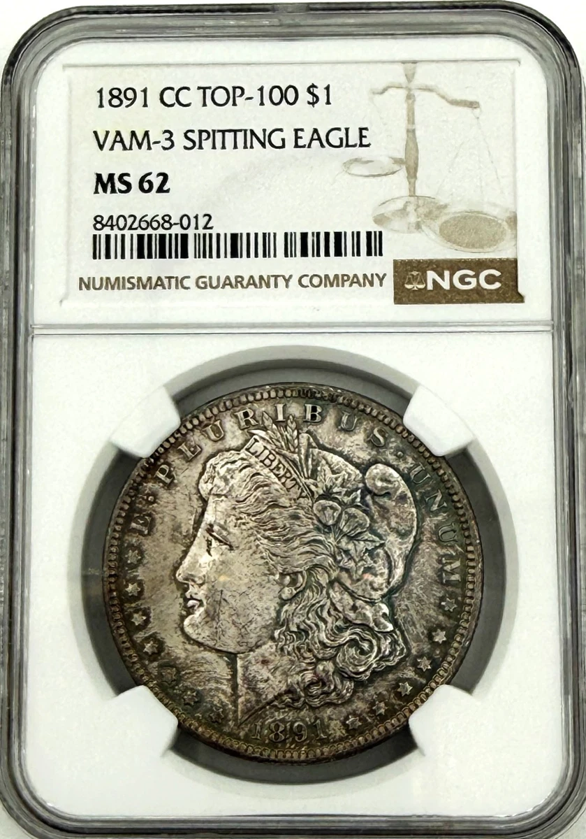 MS 62 Graded 1891 Year Morgan US Dollars (1878-1921) for sale | eBay