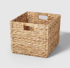 Wicker Storage Baskets Bins Set Home Organization Decorative Baskets