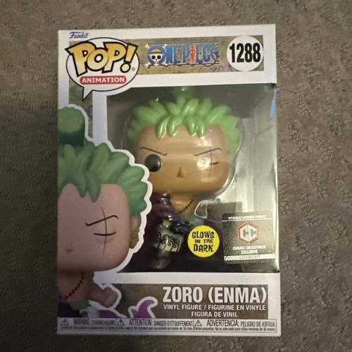 Funko Pop! Vinyl: One Piece - Zoro (Enma) (GITD) Chalice Collectibles Exclusive