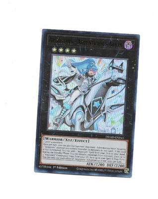 Yugioh Yu-Gi-Oh! Argostars - Adventurous Arion DUAD-EN045 1st edition UR Card