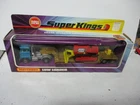Matchbox Lesney Superkings K-23 Bulldozer Transporter- base plastic colors, box