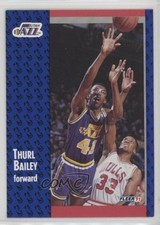 1991-92 Fleer Thurl Bailey #197 0c4