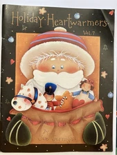 VTG Painting Patterns Holiday Heartwarmers Vol. 7 Sue Jernigan Primitive Decor