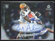 Zy Alexander 2025 Panini Luminance RC Auto /700 #199 Seattle Seahawks