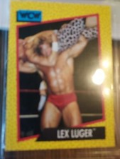 1991 WCW Wrestling Trading Card Lex Luger #20