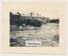 Foto Wehrmacht Raupenschlepper Anhänger, LKW 2.WK (2199a)