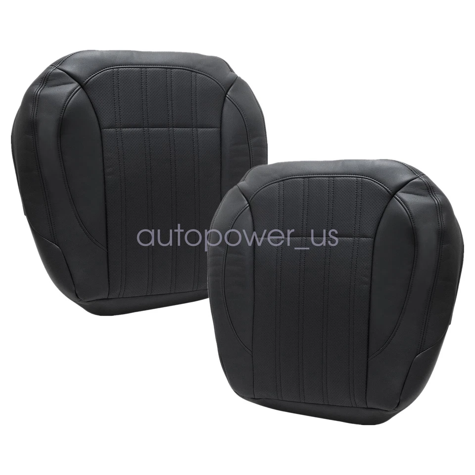 New For 2013-2016 Mercedes Benz GL350 Driver / Passenger Bottom Seat Cover Black Foto 2 de 4