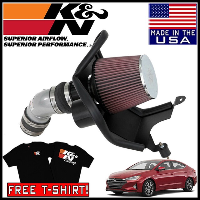 K&N FIPK Performance Cold Air Intake System fits 2020 Hyundai Elantra 2