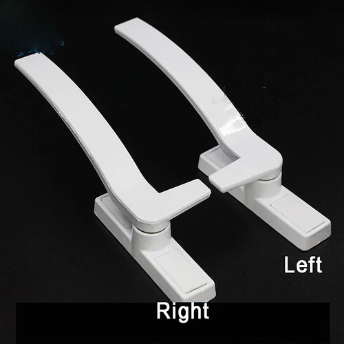 White Security Lock UPVC Window Handle Locking Latch Catch Lock Baby Safety