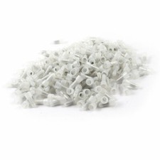 500Pcs Pipe Pre Insulation Terminal Tube Connector for 22-18AWG Wire 