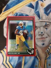 2024 Panini Score Football 169 Mike Williams Red Sparkle Case Hit /10