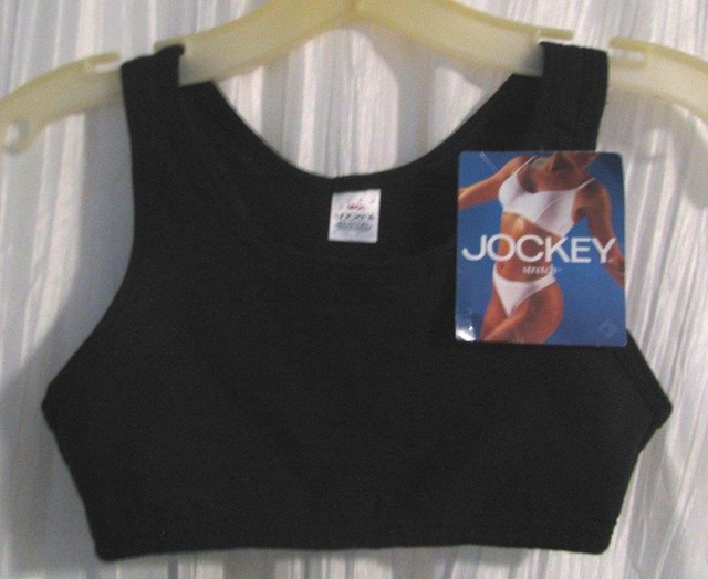 NWT JOCKEY Sport Bra Top Racer Seamless Stretch, 95Cotton/5 Lycra