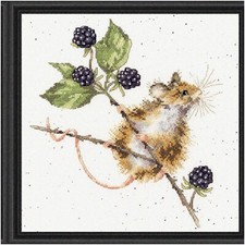 BrambleStitch: A Delightful Cross Stitch Kit for Nature Lovers 