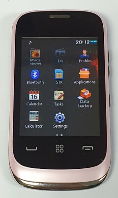 HUAWAI G7105 1.3 MEGA PIXEL RÜCKKAMERA UNBEKANNT GESPERRT NETZWERK ROSE  