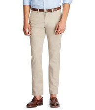 Polo Ralph Lauren Slim-Fit Stretch Chino Pants, Beige, 50BX32