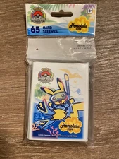 🔥 2024 Pokemon World Championships Pikachu Card sleeves FREE SHIPPING! 🔥