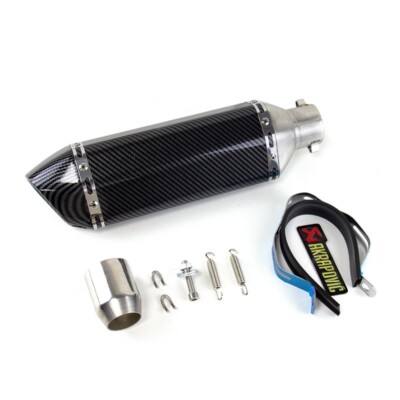 Slip-on 51mm Universal Motorcycle Exhaust Muffler Pipe with DB Killer Silencer