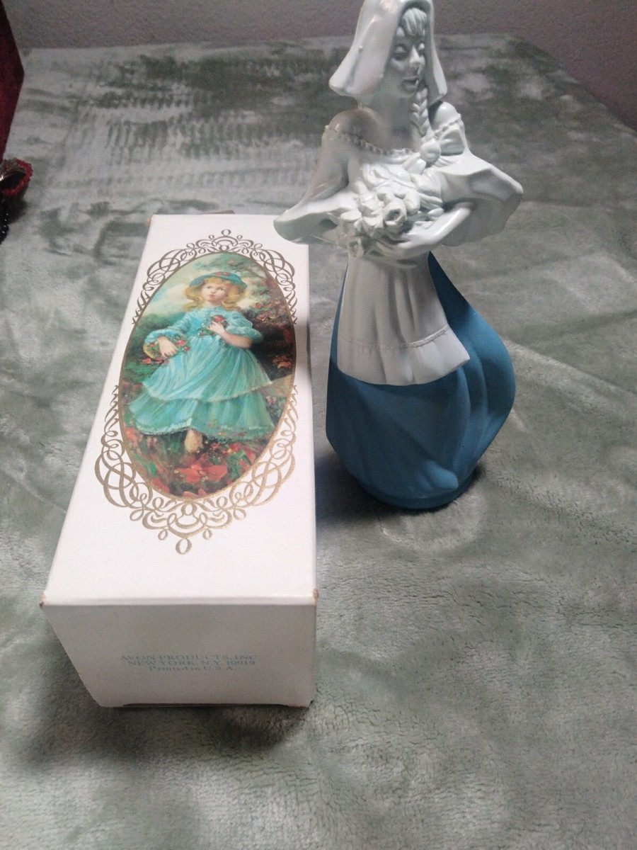 NIB Vintage Avon Little Girl Blue Somewhere Cologne 3oz retro