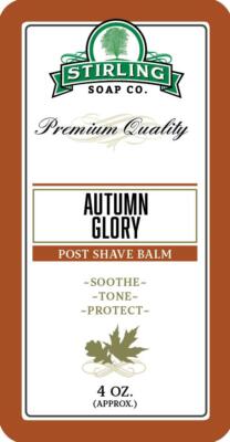 Stirling Soap Company Autumn Glory Post Shave Balm 4 Oz