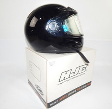 HJC CL-14 S Motorradhelm Schwarz Klarer Visier Größe S ATV Schneemobil Quad