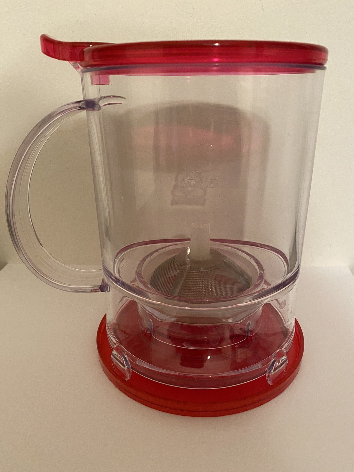 Teavana Perfectea Tea Maker Loose Leaf Infuser 16oz Fuschsia Pink W