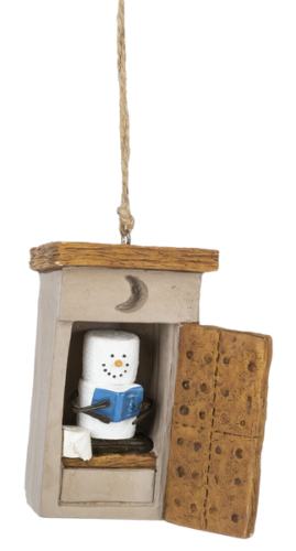 S'more Outhouse hanging ornament - Picture 1 of 1