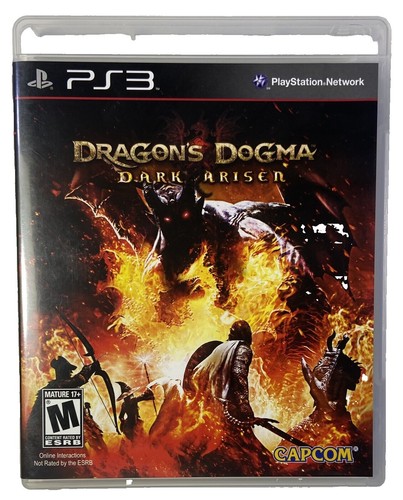 Dragon's Dogma Dark Arisen (Sony PlayStation 3, 2013) PS3 Game