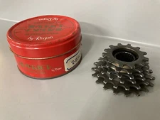 Regina Superleggera 6 Speed Racing Freewheel ALUMINUM Cogs!! Eroica 12-19t Italy