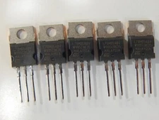 ST MICRO/SGS L78M05ABV VOLTAGE REGULATOR 0.5A +5.0V, 78M05, TO-220 - LOT OF 5