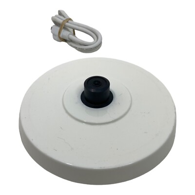   ELECTRIC KETTLE BASE WHITE PLASTIC CUCKOO MODEL CK-171W WORKE EUC - F3
